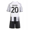 Maglie da calcio Juventus Lois Openda #20 Prima Maglia Bambino 2025-26 Manica Corta (+ Pantaloni corti)